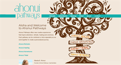 Desktop Screenshot of ahonuipathways.com